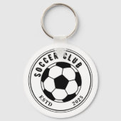 Voetbalfan Gepersonaliseerd Sleutelhanger (Voorkant)