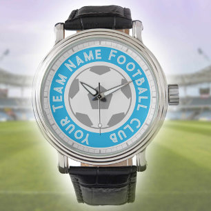 Voetbalfan of Voetbal Supporter Horloge