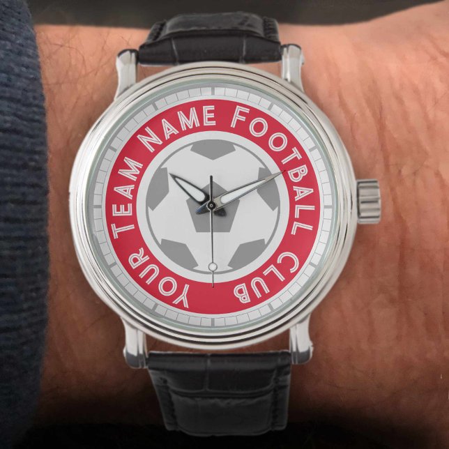 Voetbalfan of Voetbal Supporter Horloge (Creator heeft geüpload)