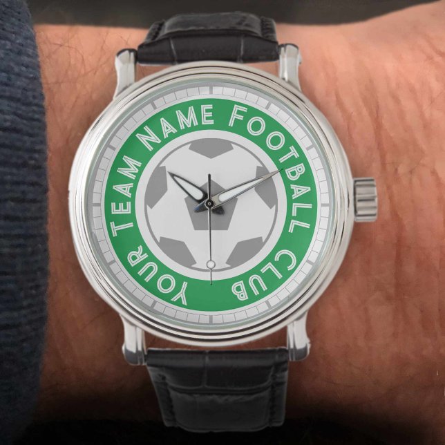Voetbalfan of Voetbal Supporter Horloge (Creator heeft geüpload)