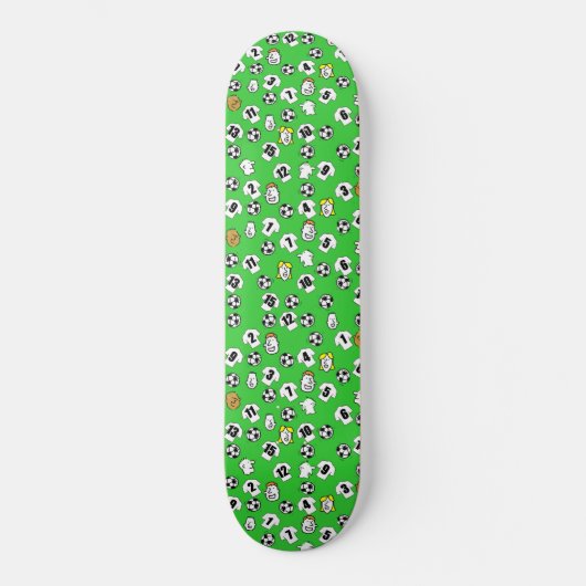 Voetbalfan Voetbalclub Design Skateboard (Voorkant)
