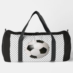 Voetbalfan Zwart Plunjezak