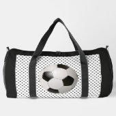 Voetbalfan Zwart  Plunjezak (Achterkant)