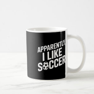 Voetbalfans Blijkbaar Houd Ik Van Voetbal Voetbalw Koffiemok