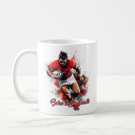 Voetbalfans Grafisch en Tekst Koffiemok (Links)
