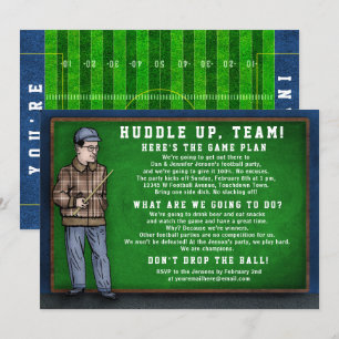 Voetbalfeest Moppige coachpraatje Veld Speldag Kaart