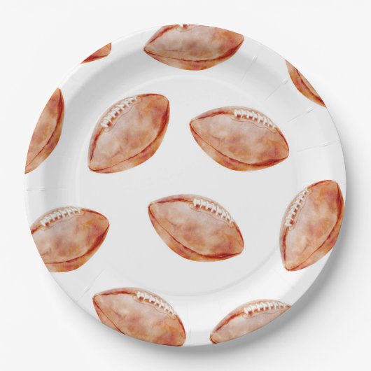 Voetbalfeest Papieren Bord (Voorkant)