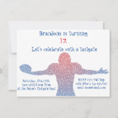 Voetbalfeest Uitnodiging (Voorkant)