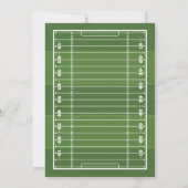 Voetbalfeest Uitnodiging (Achterkant)