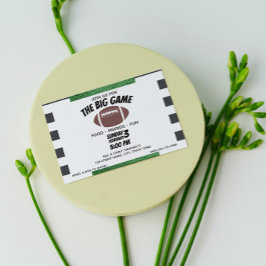 Voetbalfeest Uitnodiging