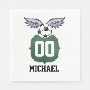 Voetbalfeestje Servet