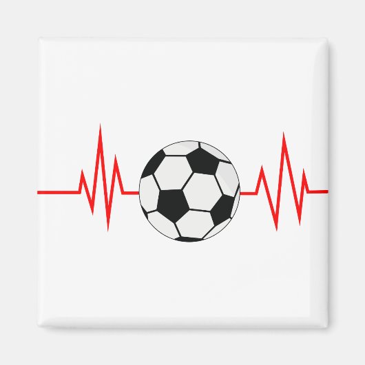 Voetbalfrequentie Magneet (Voorkant)