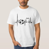 Voetbalfrequentie T-shirt (Voorkant)