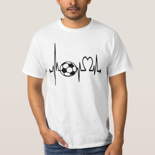 Voetbalfrequentie T-shirt (Voorkant)