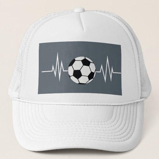 Voetbalfrequentie Trucker Pet (Voorkant)