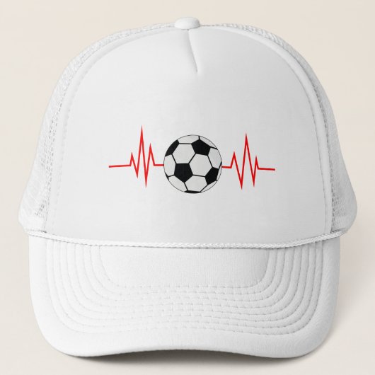 Voetbalfrequentie Trucker Pet (Voorkant)