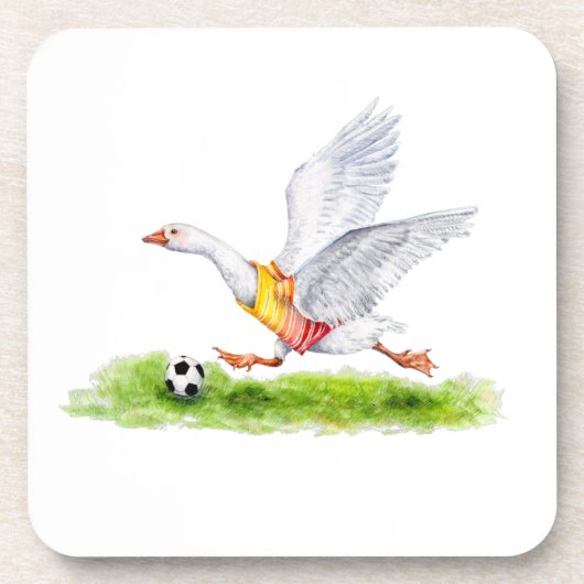 Voetbalgans Bier Onderzetter (Voorkant)