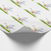 Voetbalgans Cadeaupapier (Hoek)