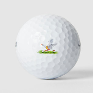 Voetbalgans Golfballen