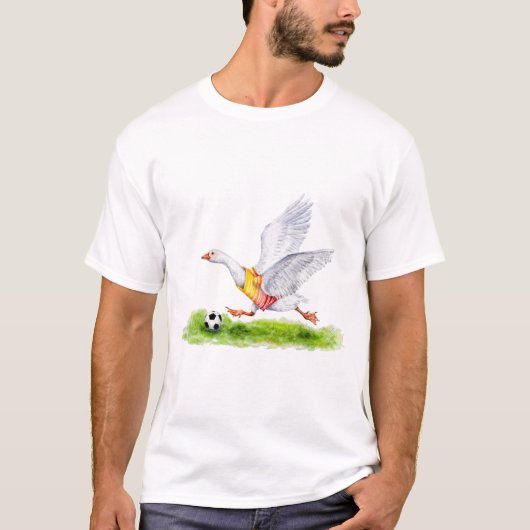 Voetbalgans T-shirt (Voorkant)