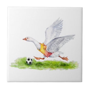 Voetbalgans Tegeltje