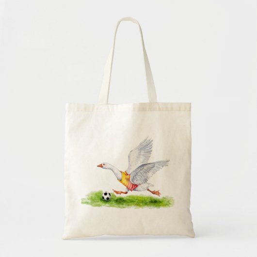 Voetbalgans Tote Bag (Voorkant)