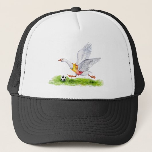 Voetbalgans Trucker Pet (Voorkant)