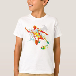 Voetbalgeit (wit) t-shirt