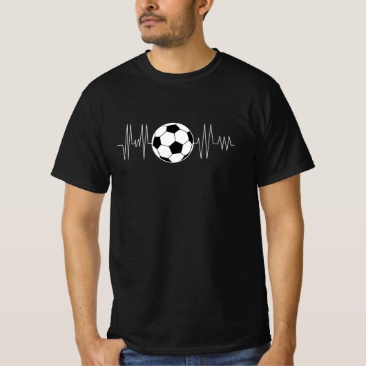 Voetbalhartslag, Voetbal hartslag T-shirt (Voorkant)