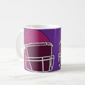 Voetbalhelm Koffiemok (Voorkant links)
