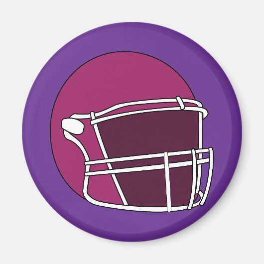 Voetbalhelm Magneet (Voorkant)
