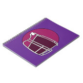 Voetbalhelm Notitieboek (Linkerzijde)