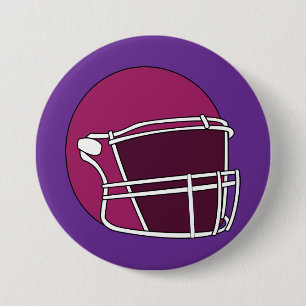 Voetbalhelm Ronde Button 7,6 Cm