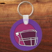 Voetbalhelm Sleutelhanger (Voorkant)