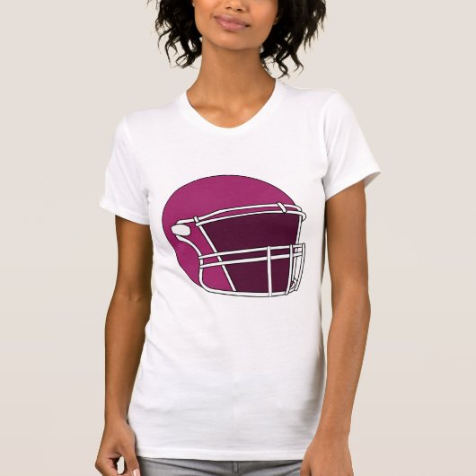 Voetbalhelm T-shirt (Voorkant)