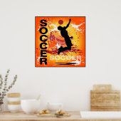 voetbaljongens1 poster (Keuken)