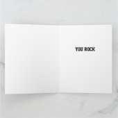 Voetbalkaart Bedankt Coach Je Bent Geweldig Kaart (Binnen)