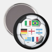 Voetbalkampioenen Magneet (Voorkant / Achterkant)