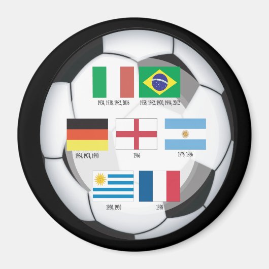 Voetbalkampioenen Magneet (Voorkant)