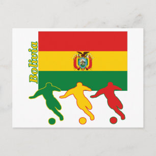 Voetbalken - Bolivia Briefkaart
