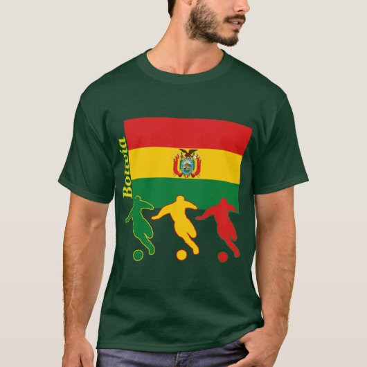 Voetbalken - Bolivia T-shirt (Voorkant)