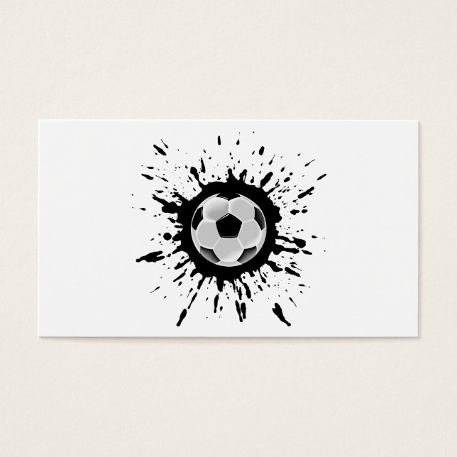 Voetbalkexplosie Visitekaartjes (Voorkant)