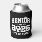 Voetbalklas van 2026 Afstuderende Senior 2026 Blikjeskoeler (Blikje Voorkant)