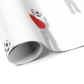 voetbalklaus cadeaupapier (Rol Hoek)