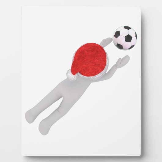 voetbalklaus fotoplaat (Voorkant)