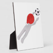 voetbalklaus fotoplaat (Zijkant)