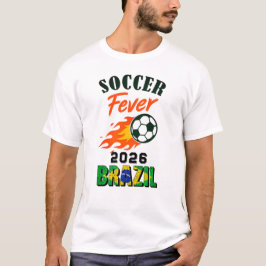 Voetbalkoorts 2026 Brazilië Fan Gear Limited Editi T-shirt