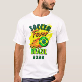 Voetbalkoorts 2026 Brazilië Fan Gear Limited Editi T-shirt