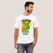Voetbalkoorts 2026 Brazilië Fan Gear Limited Editi T-shirt (Voorkant volledig)