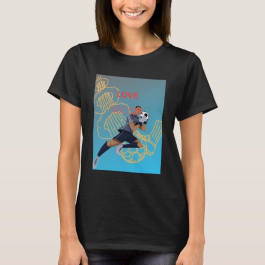 VOETBALKOORTS T-SHIRT (Voorkant)